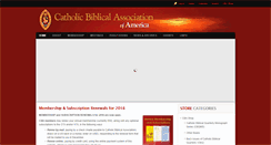 Desktop Screenshot of catholicbiblical.org