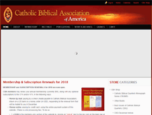 Tablet Screenshot of catholicbiblical.org